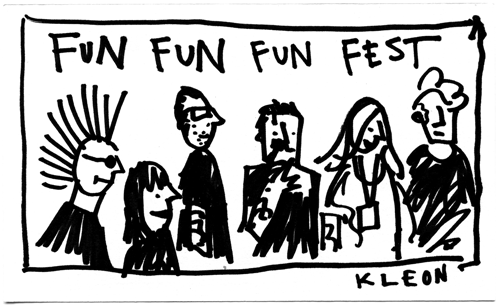 Fun Fun Fun Fest drawing