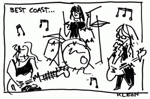 Drawing of Best Coast