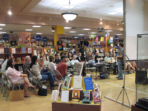 newspaper blackout release party at bookpeople