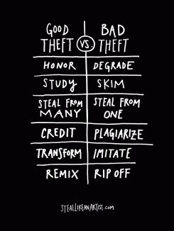 good theft vs. bad theft