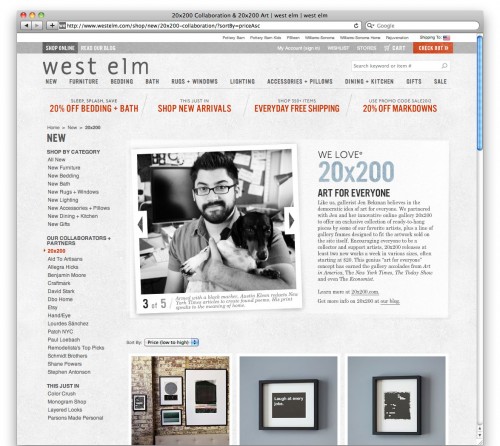 West Elm Print