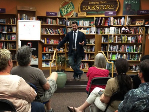 talking at Changing Hands in Tempe