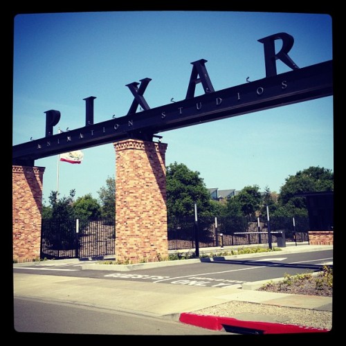 The gates of Pixar!